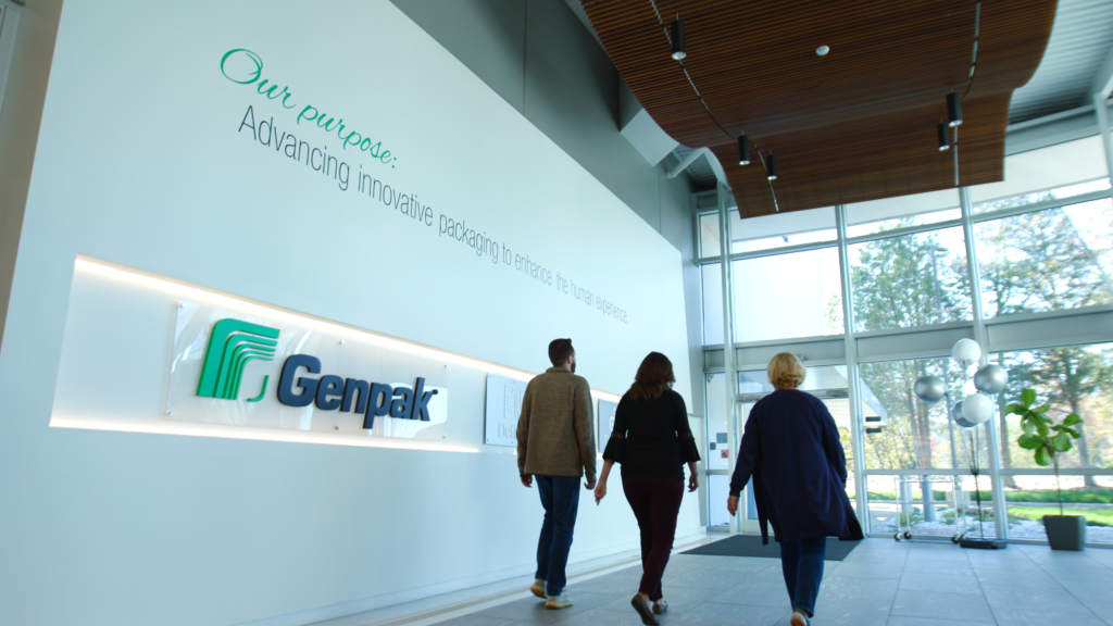 Genpak Mission Statement Lobby