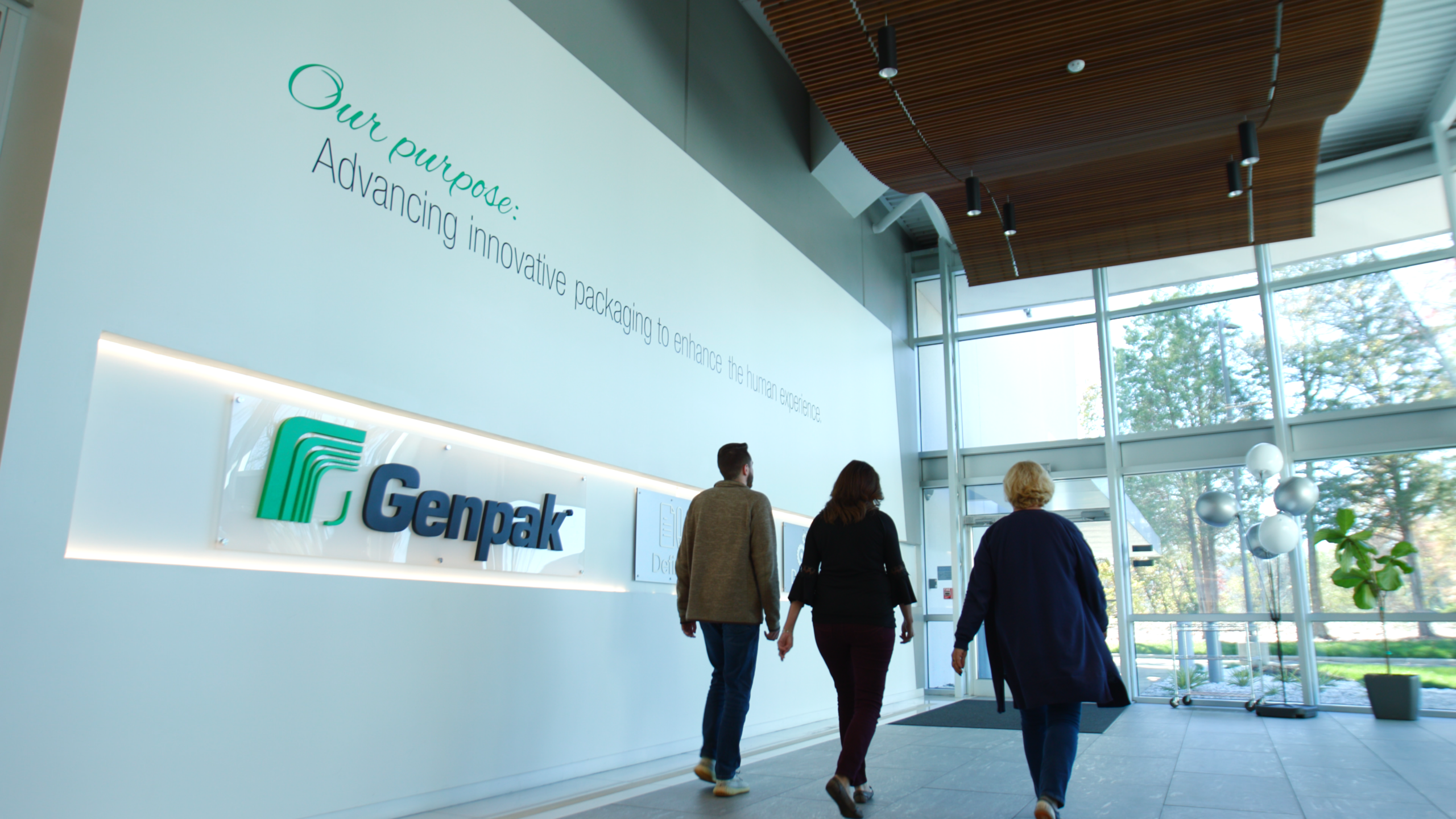 Genpak Mission Statement Lobby Genpak Mission Statement Lobby