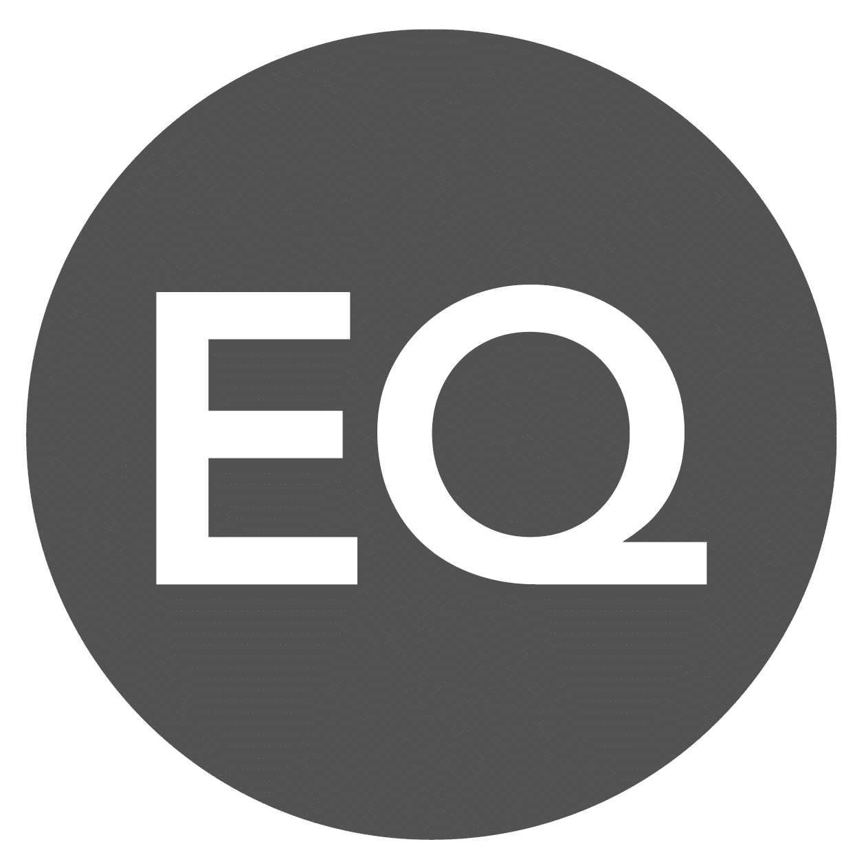 Eq Logo In Gray Color