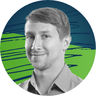 A headshot style photo of Ben Larkin, Customer Success Manager at Vendavo